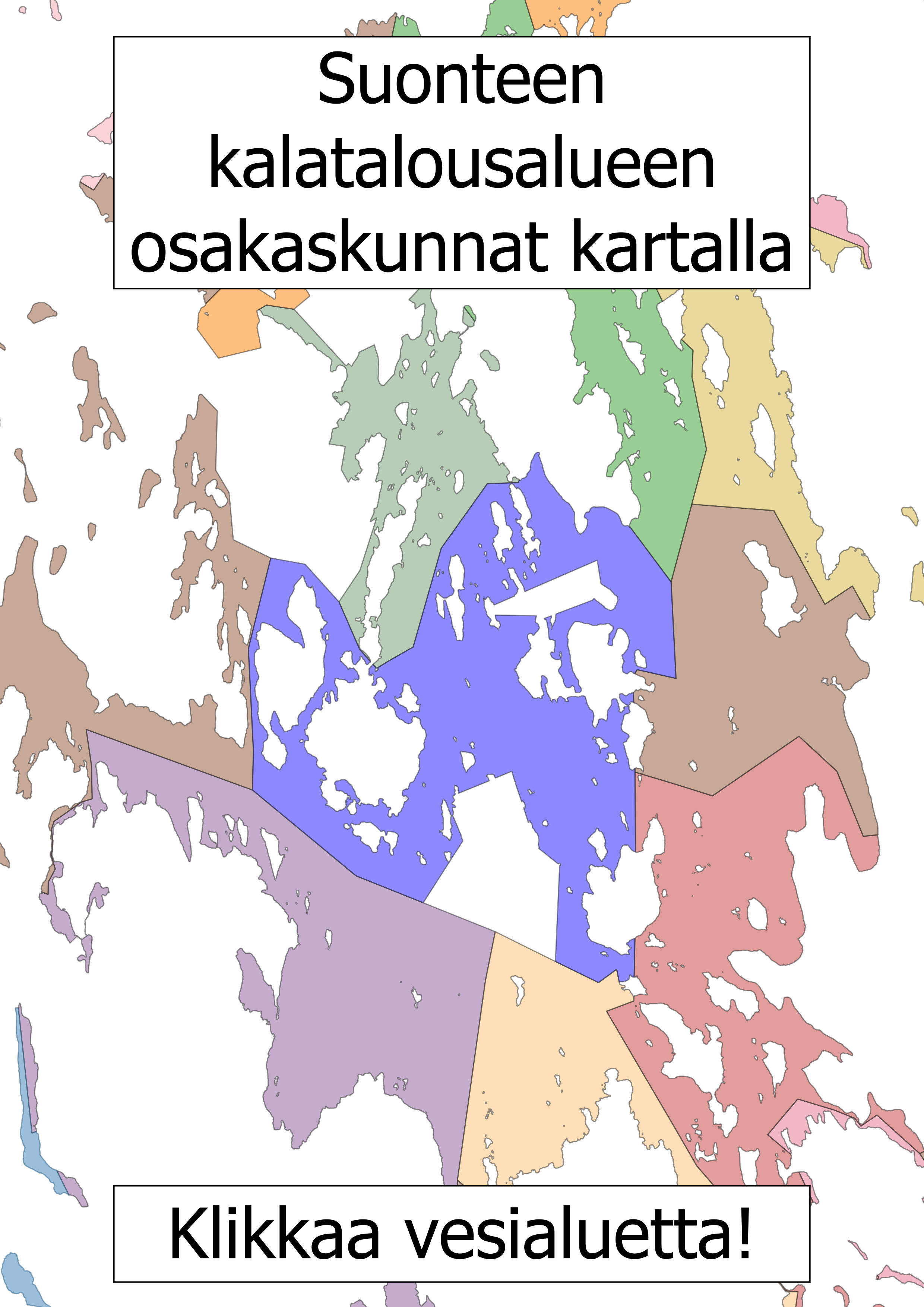 Osakaskunnat - Suonteen kalatalousalue